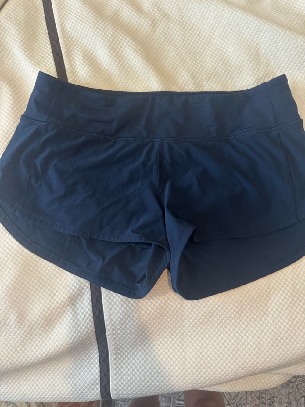 Lululemon Navy speed Running Shorts